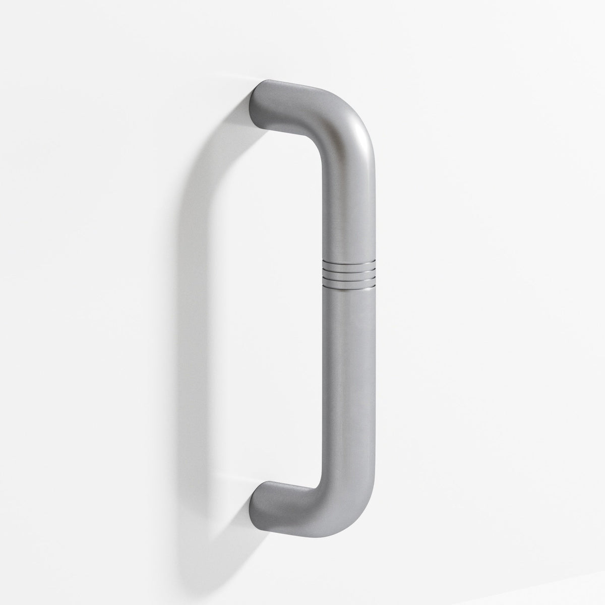 Colonial Bronze 858 Grooved Wire Pull, 1-7/8 in Projection - Matte Satin Chrome