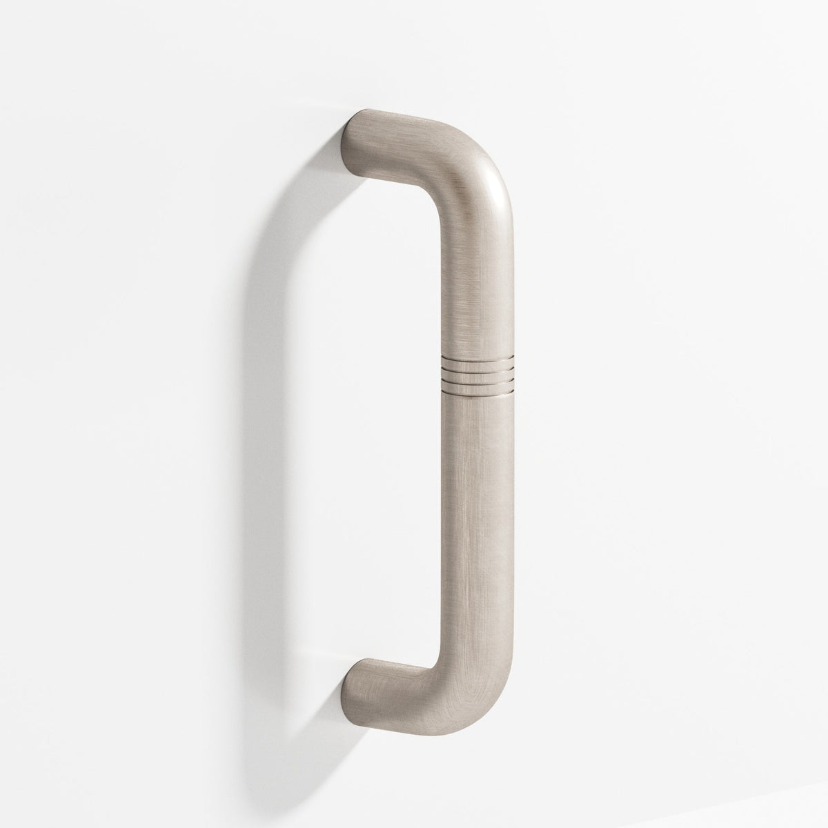 Colonial Bronze 858 Grooved Wire Pull, 1-7/8 in Projection - Matte Satin Nickel