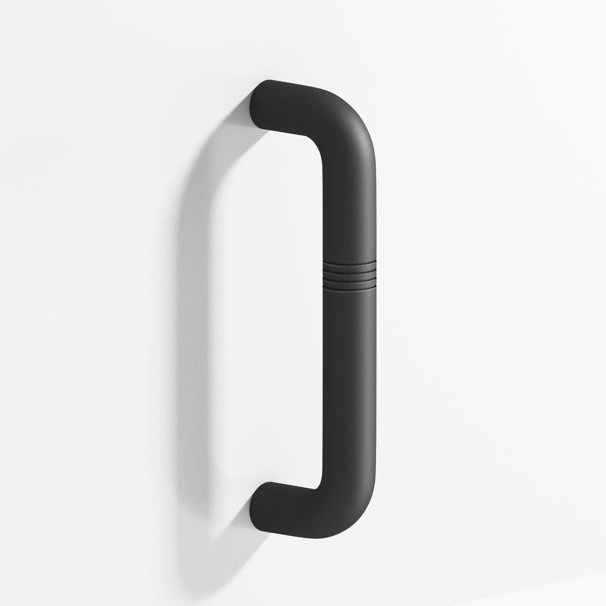 Colonial Bronze 858 Grooved Wire Pull, 1-7/8 in Projection - Matte Graphite