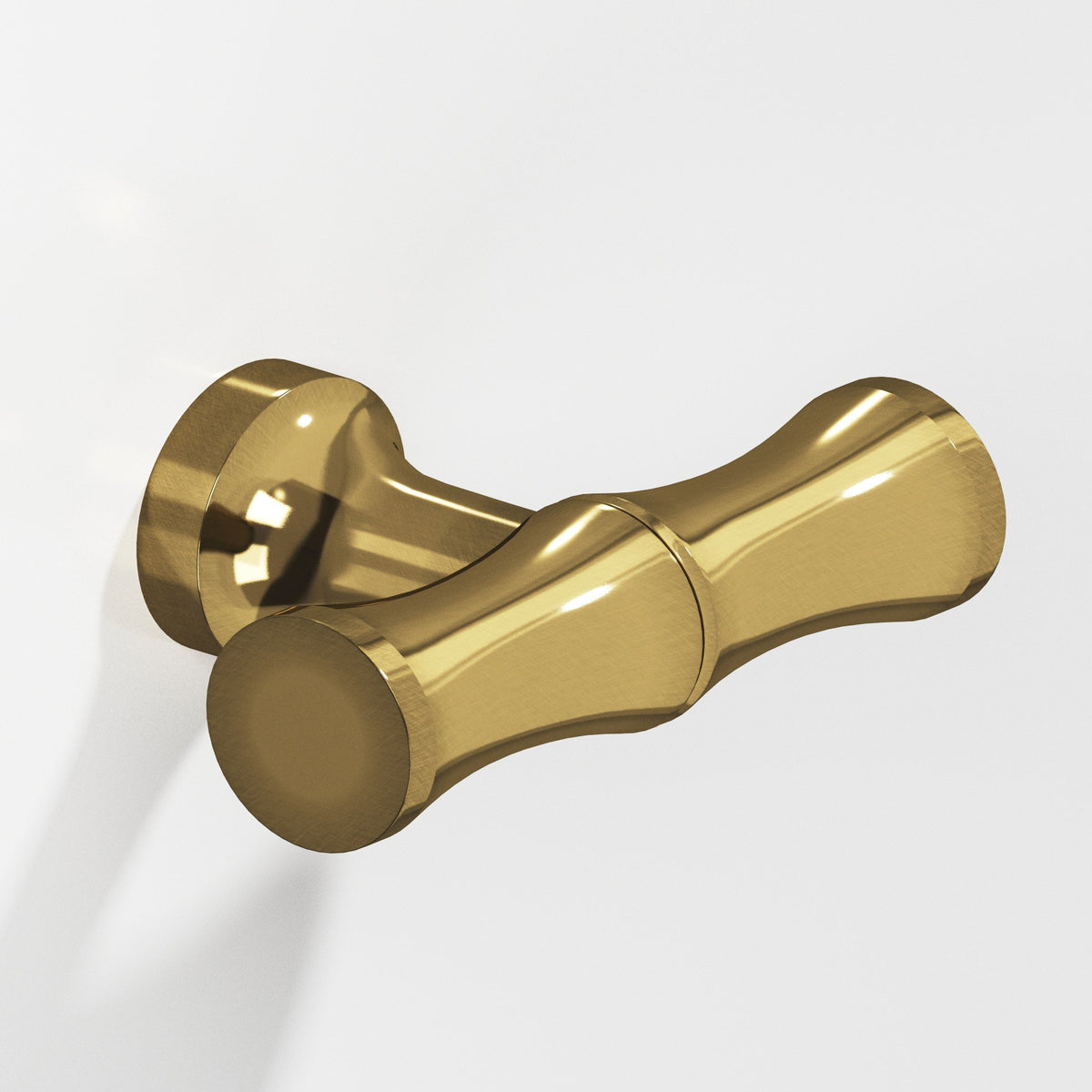 Colonial Bronze 283 Bamboo T-Knob with Flared Post, 1-3/4 in - Antique Bronze