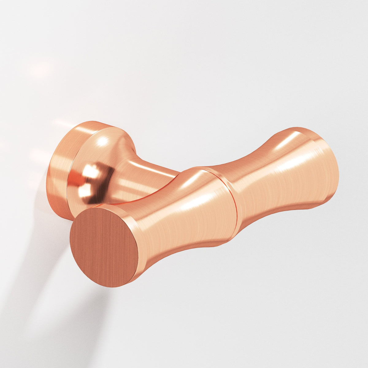 Colonial Bronze 283 Bamboo T-Knob with Flared Post, 1-3/4 in - Satin Copper
