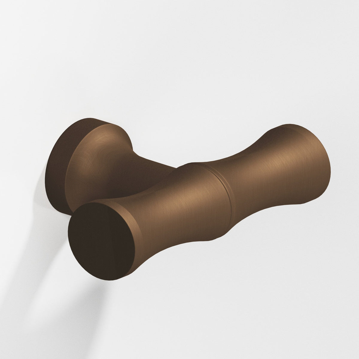 Colonial Bronze 283 Bamboo T-Knob with Flared Post, 1-3/4 in - Matte Oil Rubbed Bronze