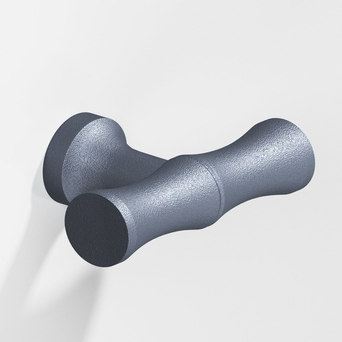 Colonial Bronze 283 Bamboo T-Knob with Flared Post, 1-3/4 in - Frost Chrome™