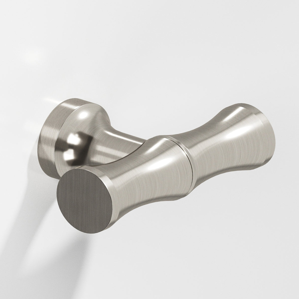 Colonial Bronze 283 Bamboo T-Knob with Flared Post, 1-3/4 in