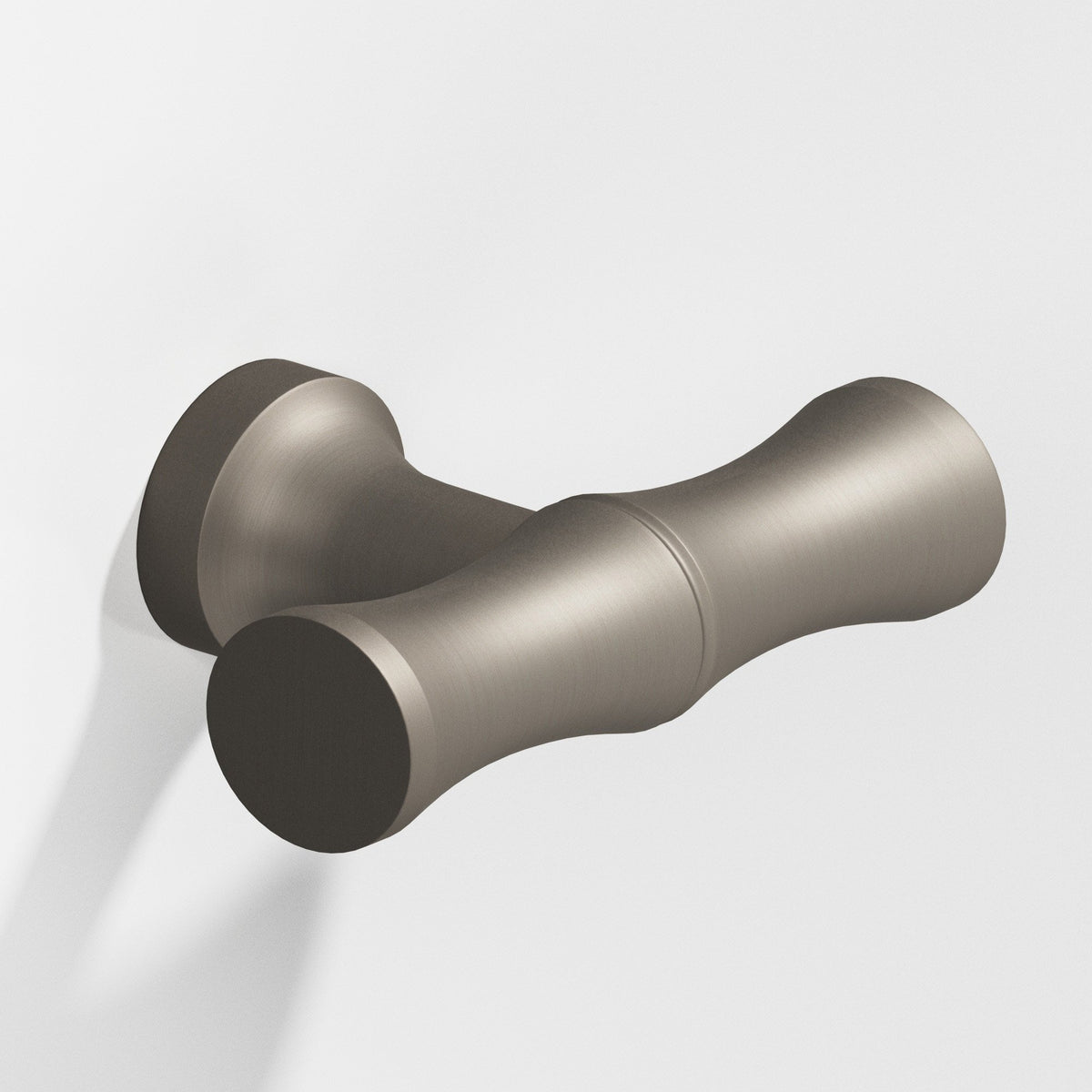 Colonial Bronze 283 Bamboo T-Knob with Flared Post, 1-3/4 in - Matte Pewter
