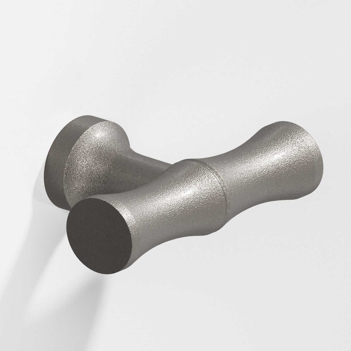 Colonial Bronze 283 Bamboo T-Knob with Flared Post, 1-3/4 in - Frost Nickel™