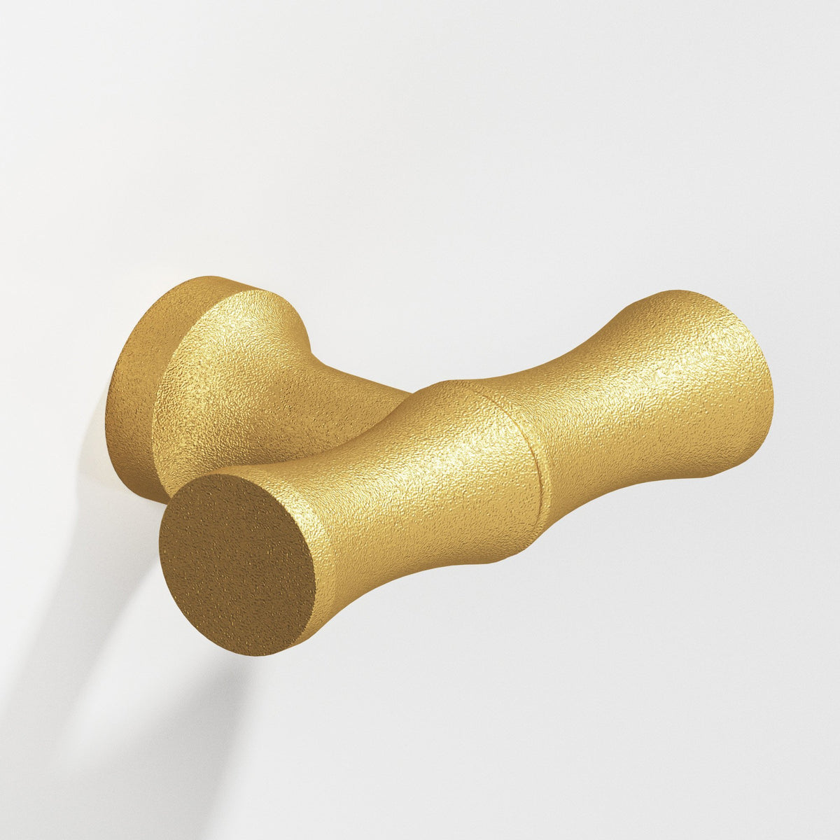 Colonial Bronze 283 Bamboo T-Knob with Flared Post, 1-3/4 in - Frost Brass™