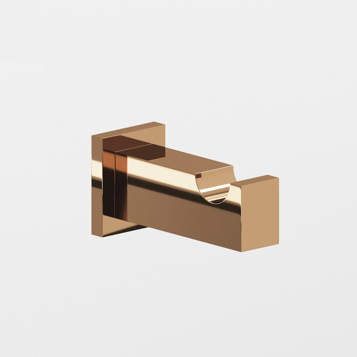 Colonial Bronze 3013 Rectangular Robe Hook, 3 in Projection - Polished Bronze