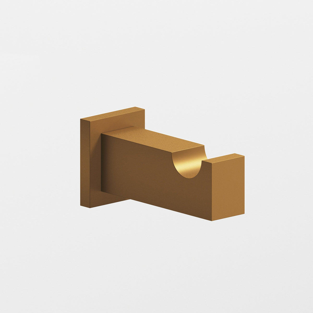 Colonial Bronze 3013 Rectangular Robe Hook, 3 in Projection - Matte Light Statuary Bronze