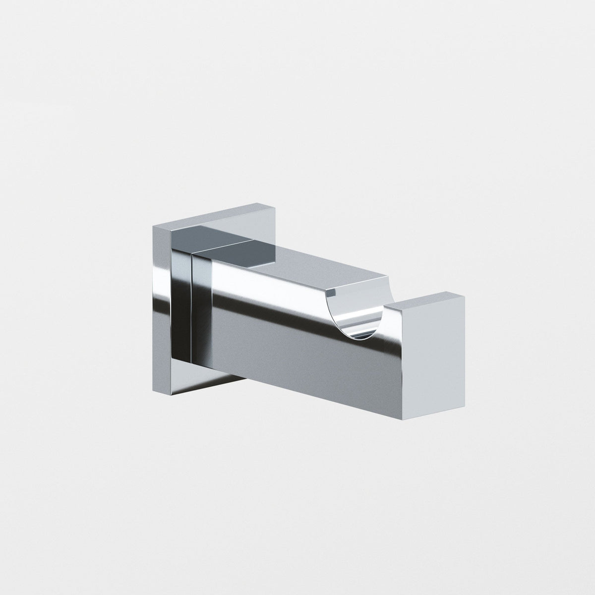 Colonial Bronze 3013 Rectangular Robe Hook, 3 in Projection - Polished Chrome