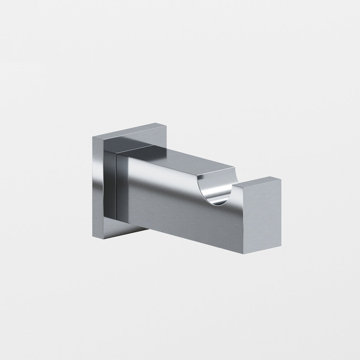 Colonial Bronze 3013 Rectangular Robe Hook, 3 in Projection - Satin Chrome