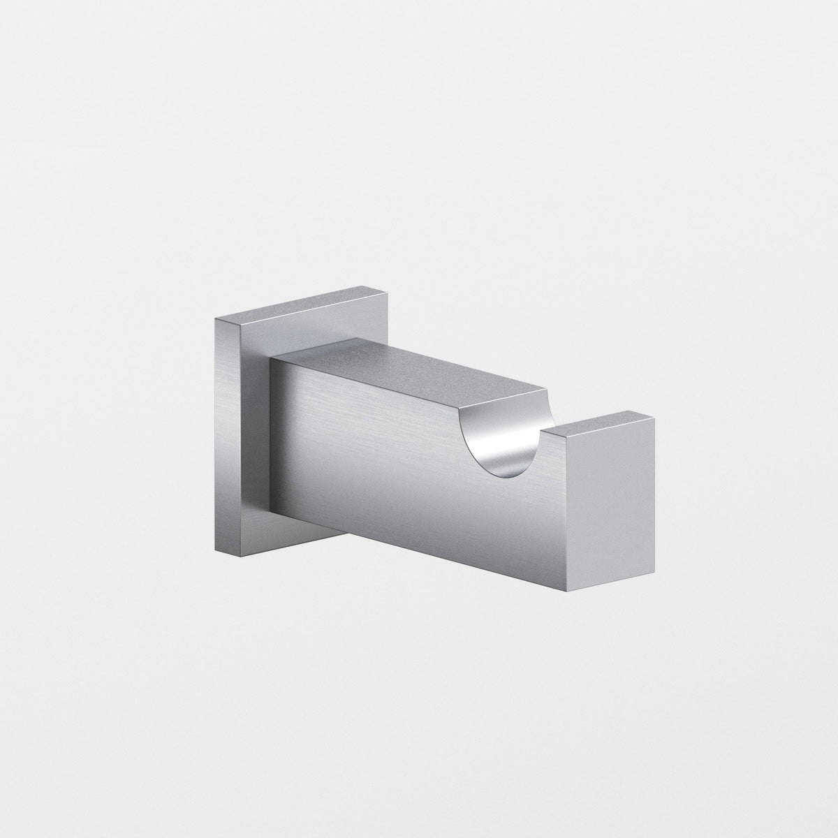 Colonial Bronze 3013 Rectangular Robe Hook, 3 in Projection - Matte Satin Chrome