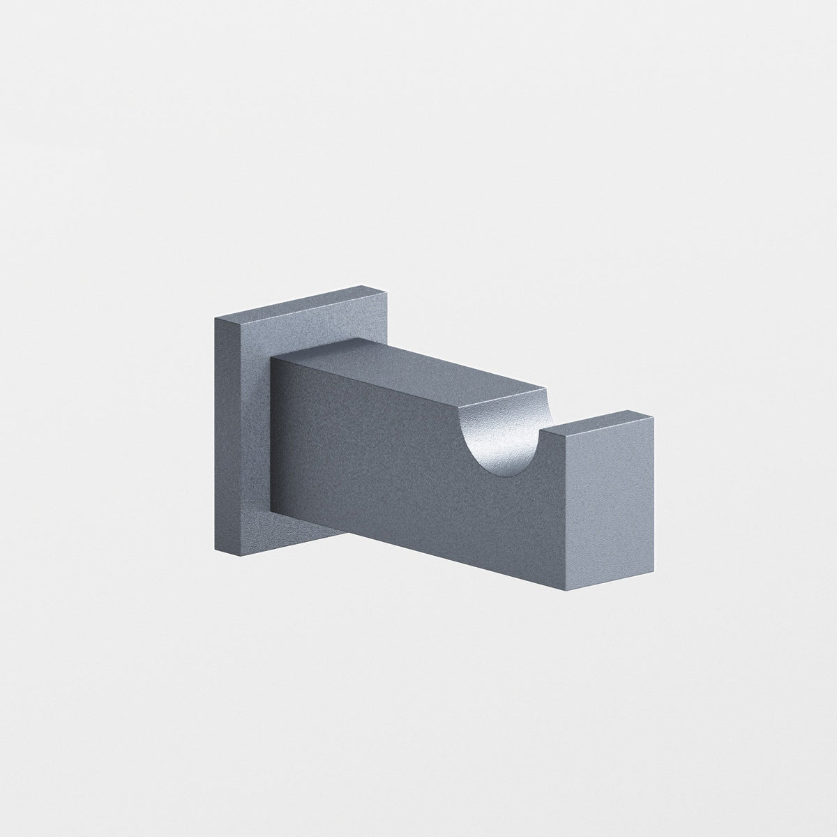 Colonial Bronze 3013 Rectangular Robe Hook, 3 in Projection - Frost Chrome™
