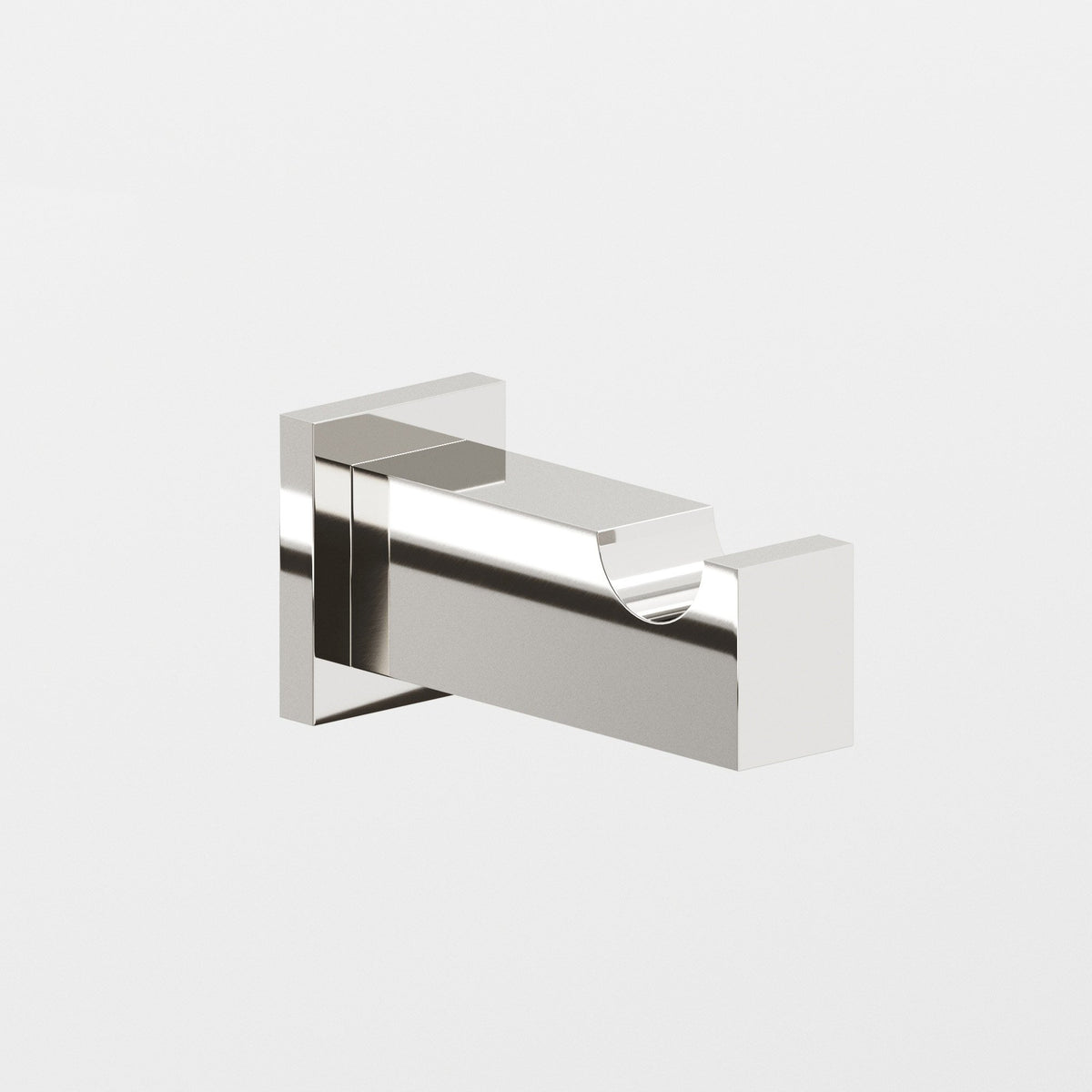 Colonial Bronze 3013 Rectangular Robe Hook, 3 in Projection - Polished Nickel