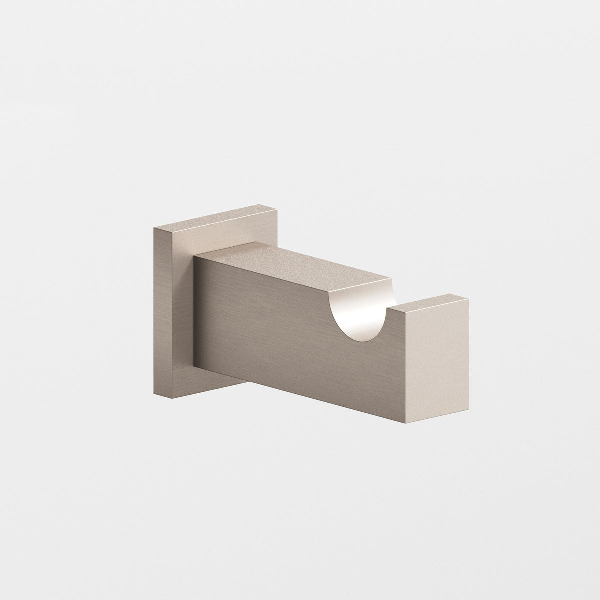 Colonial Bronze 3013 Rectangular Robe Hook, 3 in Projection - Matte Satin Nickel