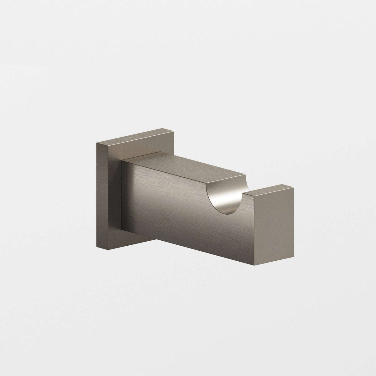Colonial Bronze 3013 Rectangular Robe Hook, 3 in Projection - Matte Pewter