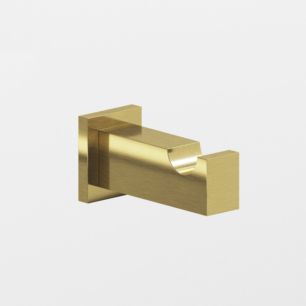 Colonial Bronze 3013 Rectangular Robe Hook, 3 in Projection - Antique Brass
