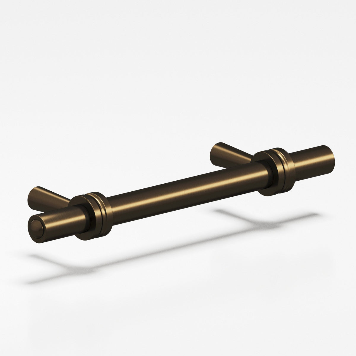 Colonial Bronze 310 Collared Round Pull with Tapered Posts, 3/8 in Diameter