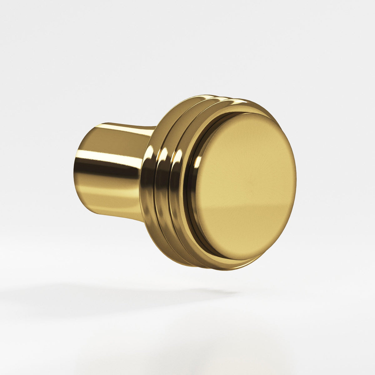 Colonial Bronze 377BB Ribbed Round Back-to-Back Shower Door Knob Kit, 1-1/4 in Diameter - Antique Bronze