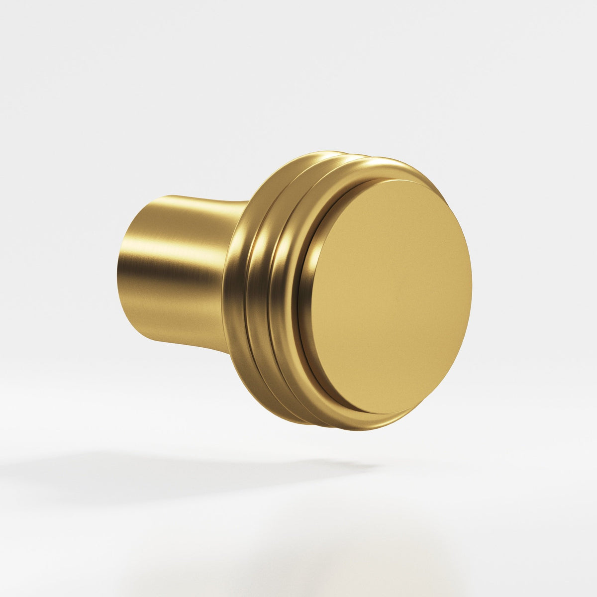 Colonial Bronze 376 Ribbed Round Knob, 7/8 in Diameter