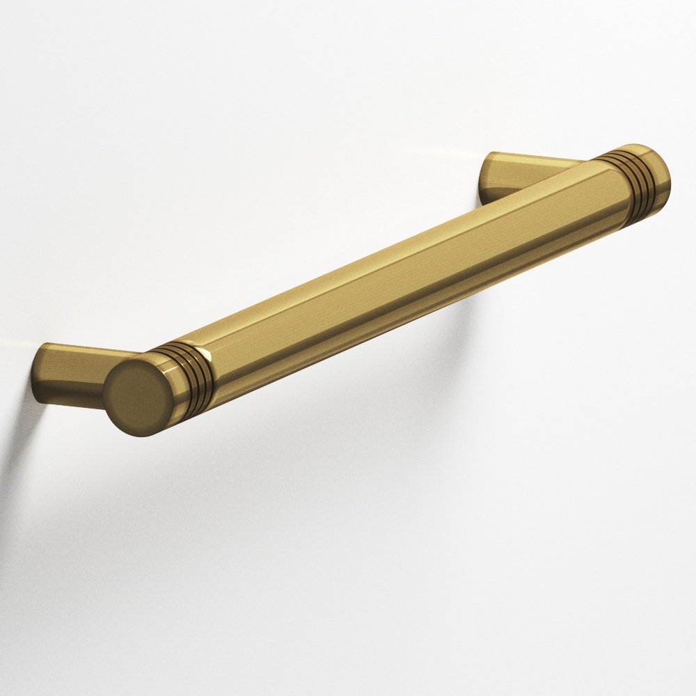 Colonial Bronze 413 Grooved Round Pull with Straight Posts, 1/2 in Diameter - Antique Bronze