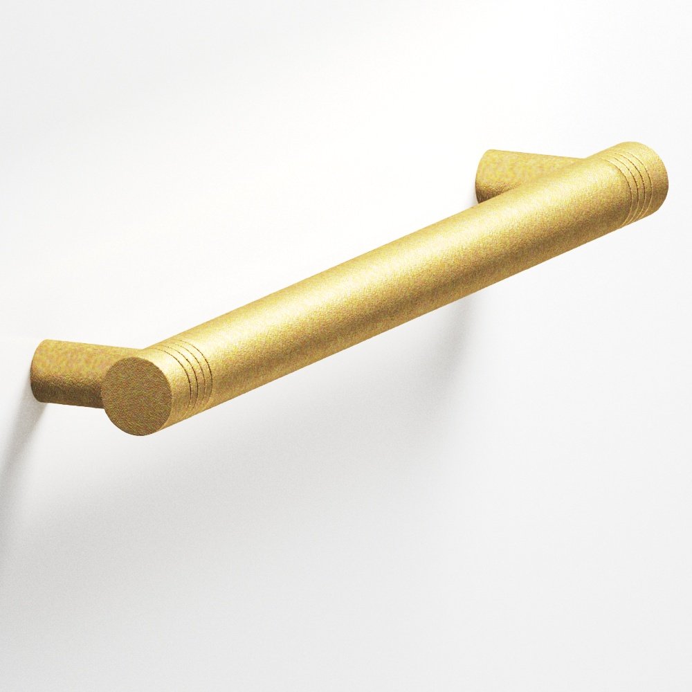 Colonial Bronze 413 Grooved Round Pull with Straight Posts, 1/2 in Diameter - Frost Brass™