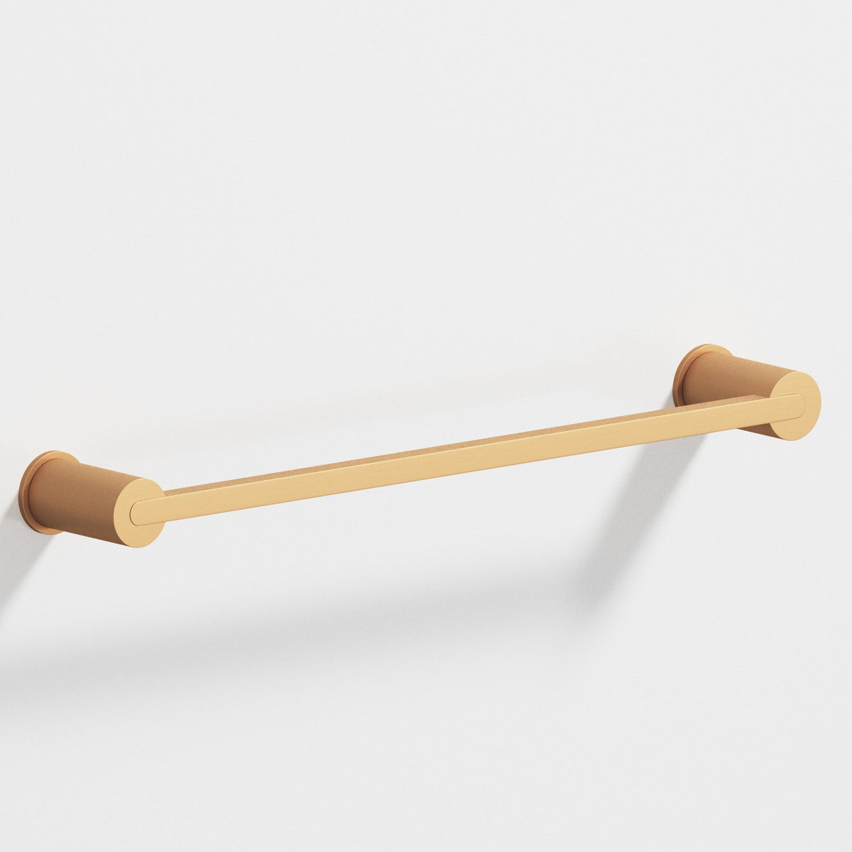 Colonial Bronze 43 Rectangular Towel Bar and Appliance Pull, Fully Encapsulated by Round Posts - Matte Satin Bronze