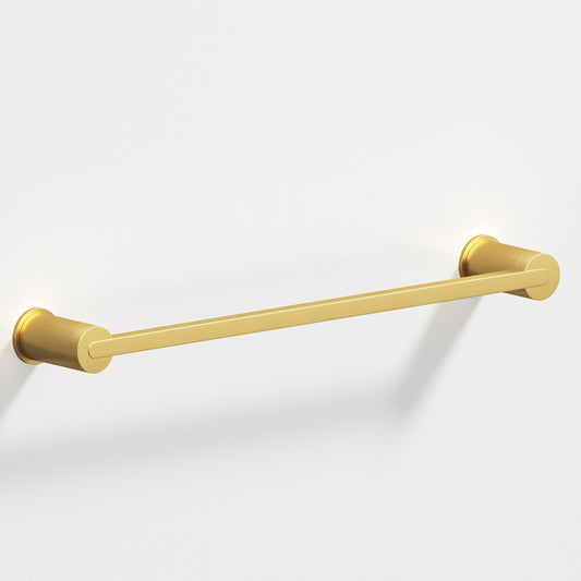 Colonial Bronze 43 Rectangular Towel Bar and Appliance Pull, Fully Encapsulated by Round Posts