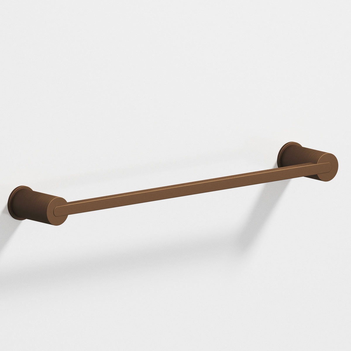 Colonial Bronze 43 Rectangular Towel Bar and Appliance Pull, Fully Encapsulated by Round Posts - Matte Oil Rubbed Bronze