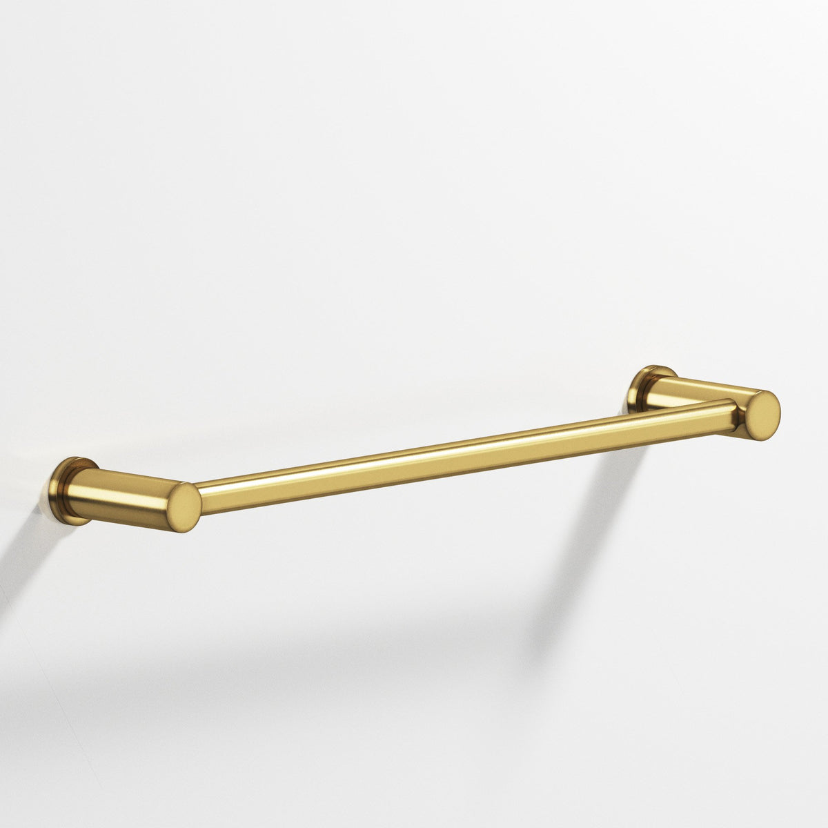 Colonial Bronze 44 Round Towel Bar and Appliance Pull, Fully Encapsulated by Round Posts - Antique Bronze