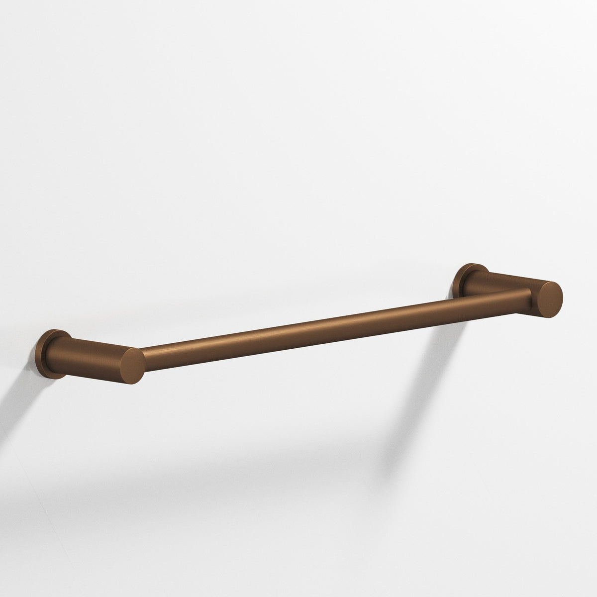 Colonial Bronze 44 Round Towel Bar and Appliance Pull, Fully Encapsulated by Round Posts - Matte Oil Rubbed Bronze