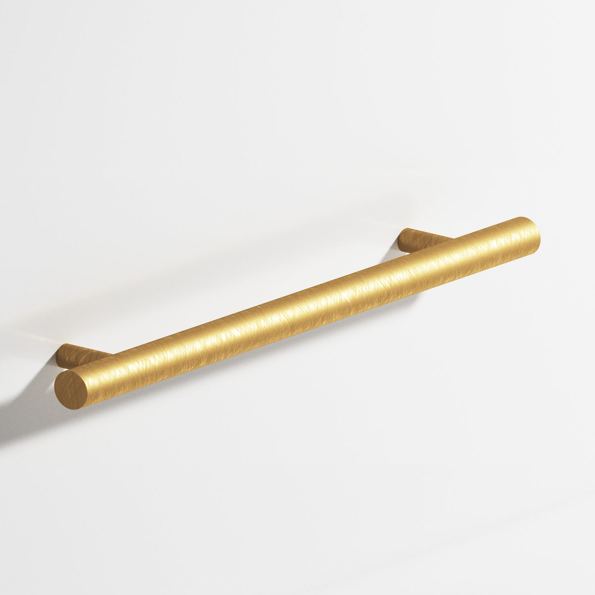 Colonial Bronze 500 Round Pull with Straight Posts, 1/2 in Diameter - Weathered Brass