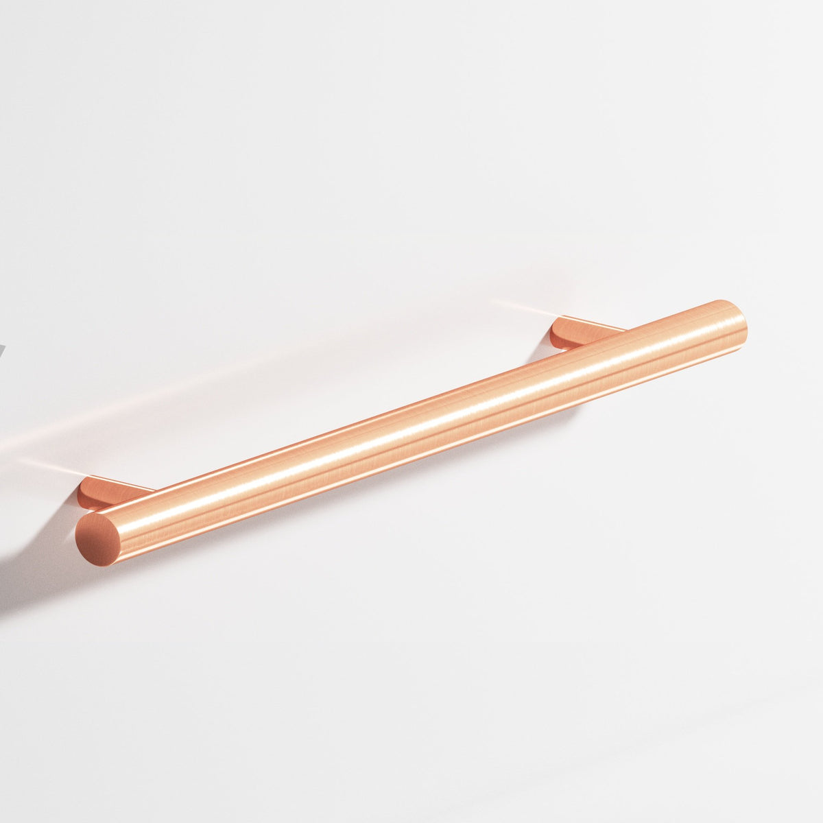 Colonial Bronze 500 Round Pull with Straight Posts, 1/2 in Diameter - Satin Copper