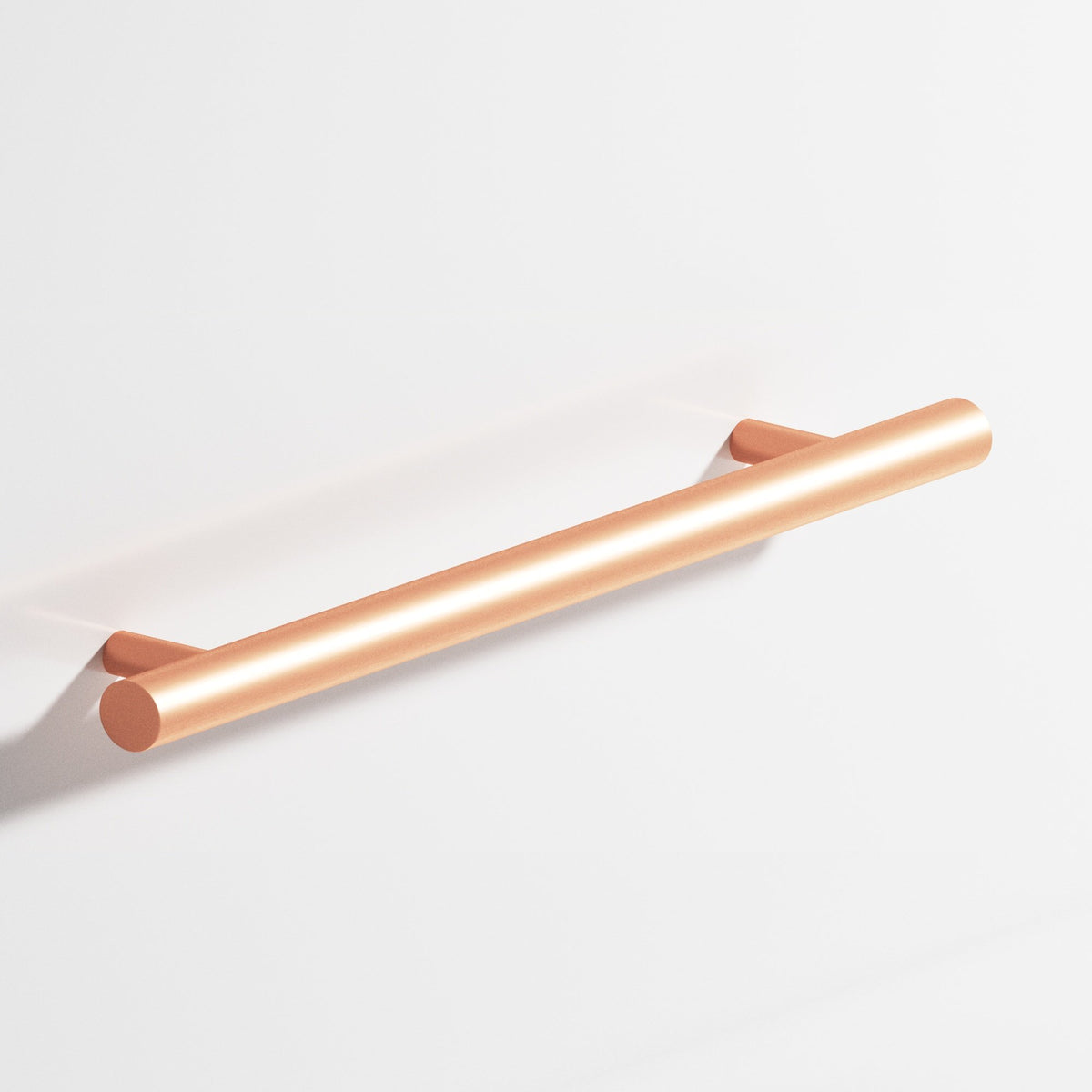 Colonial Bronze 500 Round Pull with Straight Posts, 1/2 in Diameter - Matte Satin Copper