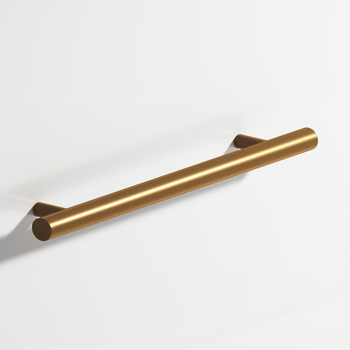 Colonial Bronze 500 Round Pull with Straight Posts, 1/2 in Diameter - Matte Light Statuary Bronze