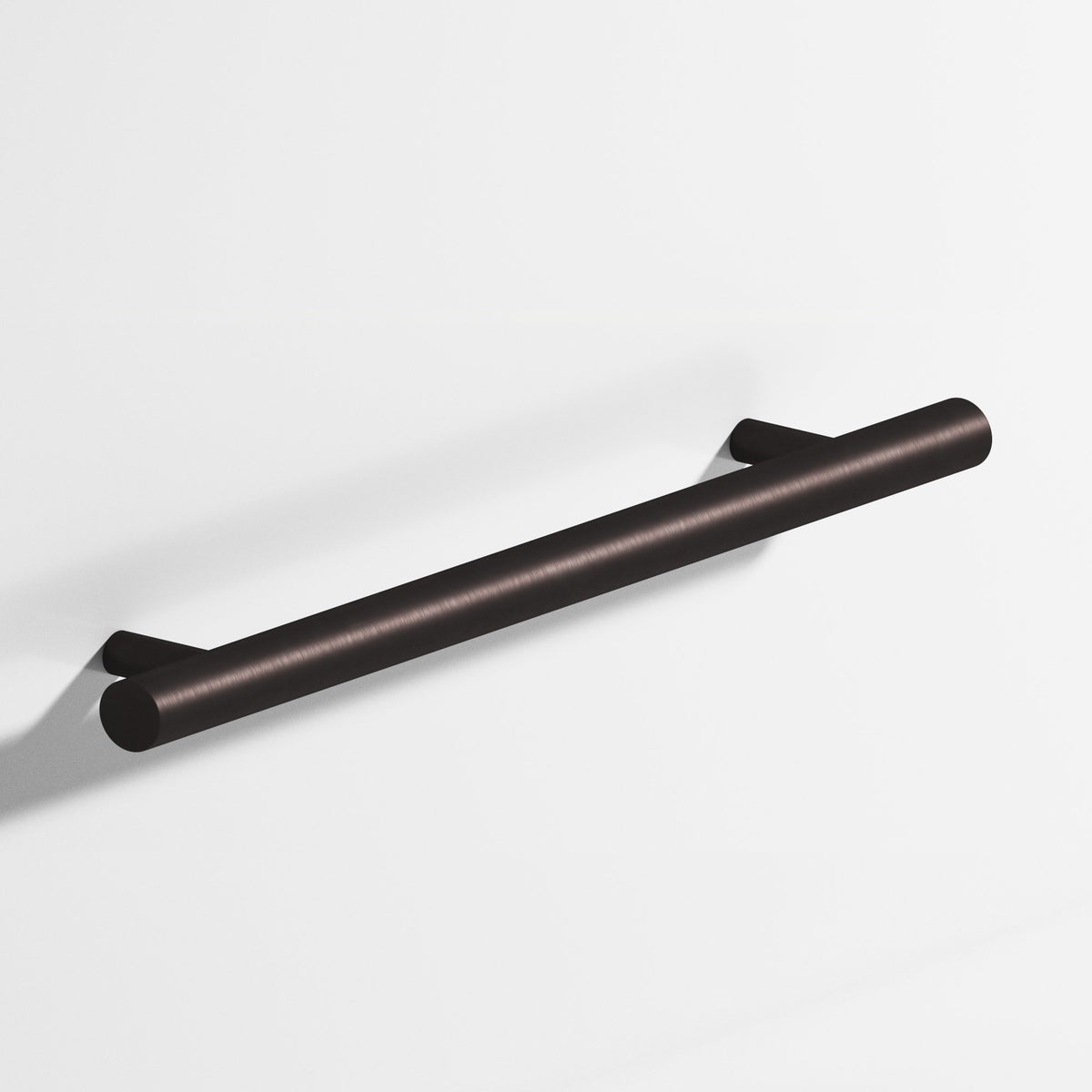 Colonial Bronze 500 Round Pull with Straight Posts, 1/2 in Diameter - Matte Dark Statuary Bronze