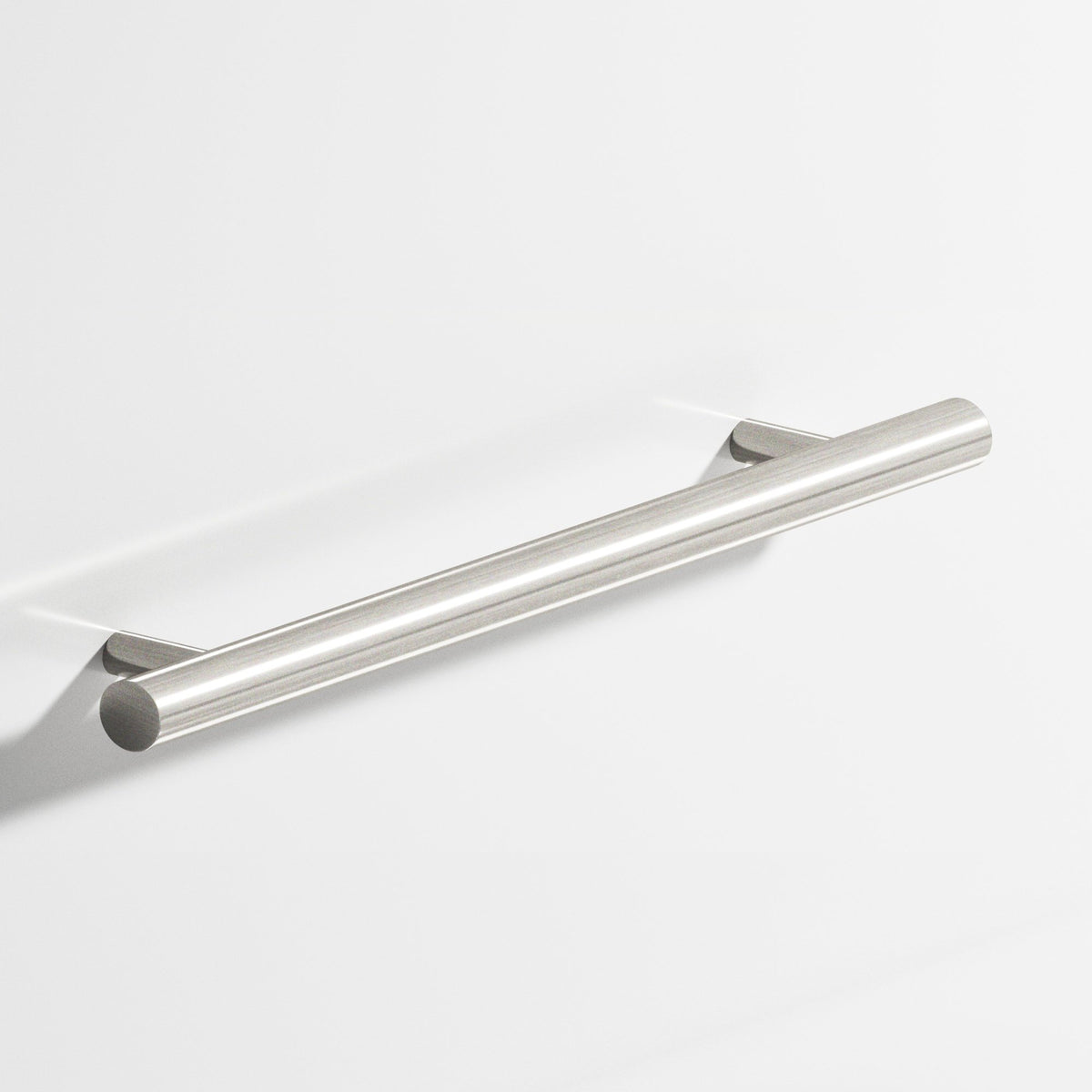 Colonial Bronze 500 Round Pull with Straight Posts, 1/2 in Diameter - Satin Nickel