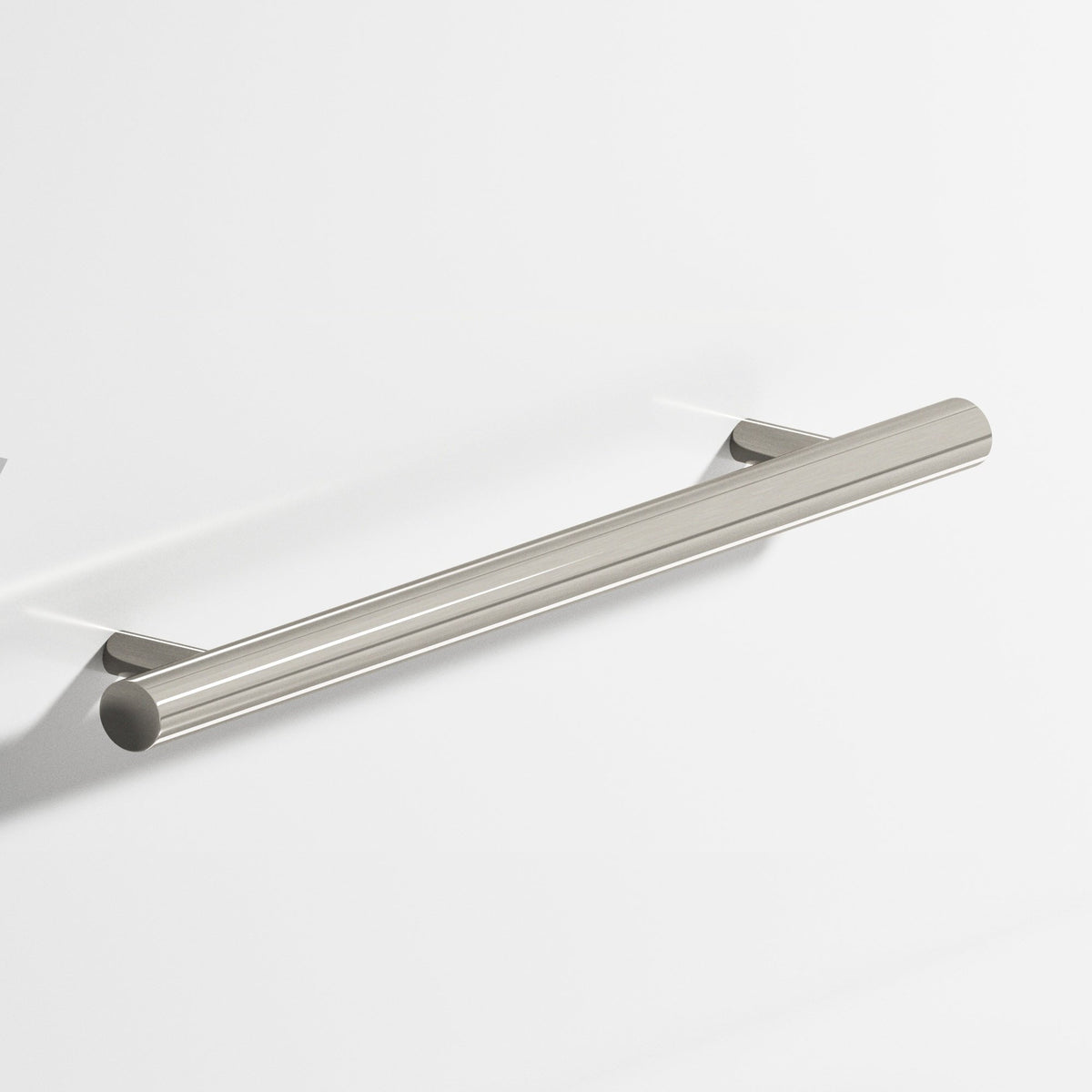 Colonial Bronze 500 Round Pull with Straight Posts, 1/2 in Diameter - Nickel Stainless
