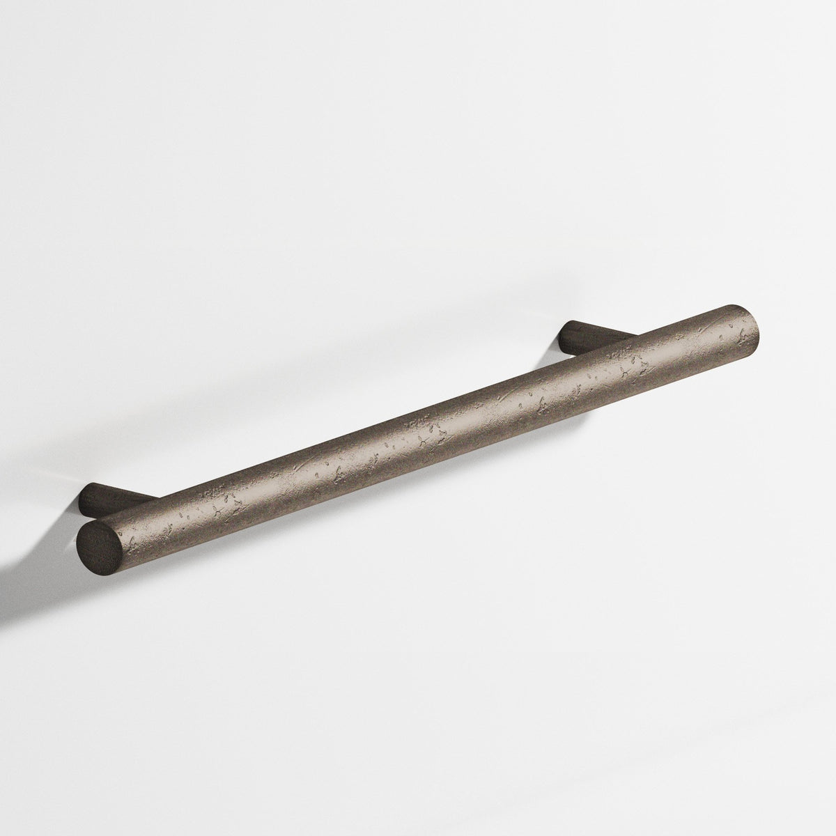 Colonial Bronze 500 Round Pull with Straight Posts, 1/2 in Diameter - Distressed Pewter