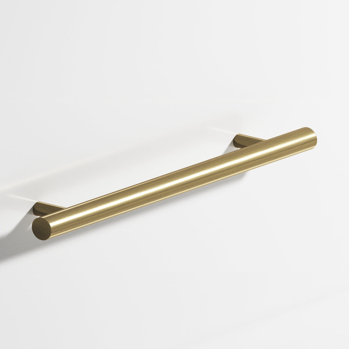 Colonial Bronze 500 Round Pull with Straight Posts, 1/2 in Diameter - Antique Brass