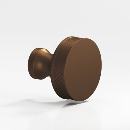Colonial Bronze 579BB Single-Knurled Sandwich Back-to-Back Shower Door Knob Kit, 1-1/2 in Diameter - Matte Oil Rubbed Bronze