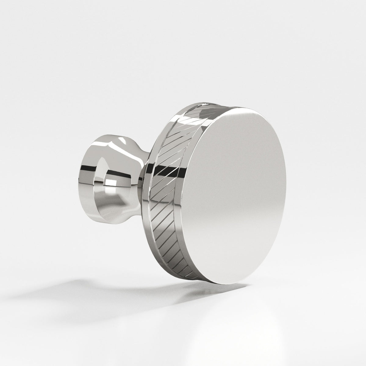 Colonial Bronze 577 Single-Knurled Sandwich Knob, 1 in Diameter