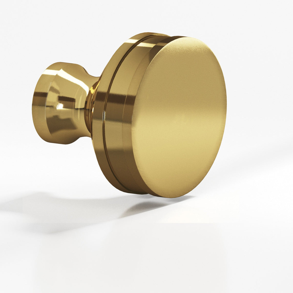 Colonial Bronze 580 Smooth Sandwich Knob, 1 in Diameter - Antique Bronze