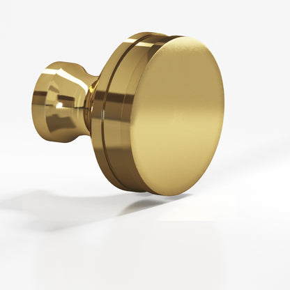 Colonial Bronze 582BB Smooth Sandwich Back-to-Back Shower Door Knob Kit, 1-1/2 in Diameter - Antique Bronze