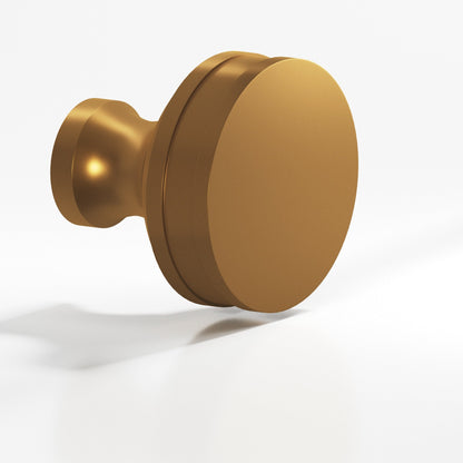 Colonial Bronze 582BB Smooth Sandwich Back-to-Back Shower Door Knob Kit, 1-1/2 in Diameter - Matte Light Statuary Bronze