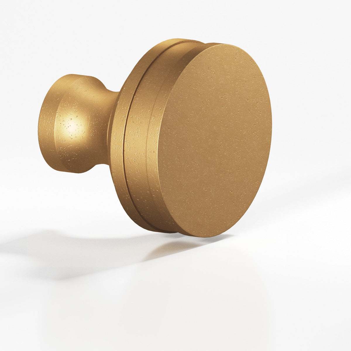 Colonial Bronze 582BB Smooth Sandwich Back-to-Back Shower Door Knob Kit, 1-1/2 in Diameter - Distressed Light Statuary Bronze