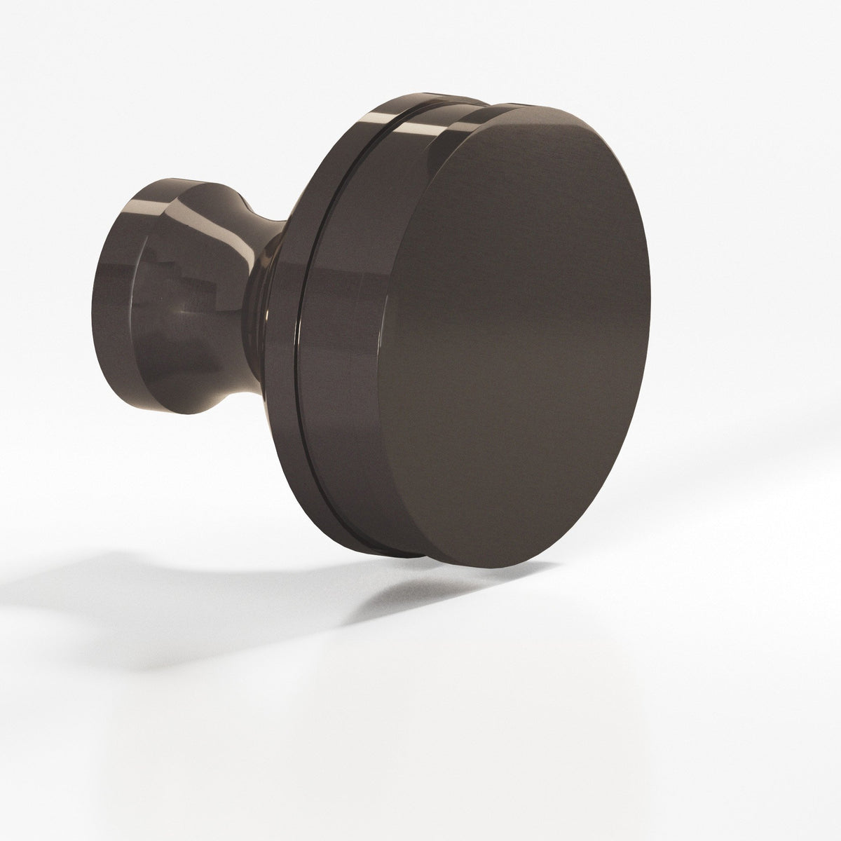 Colonial Bronze 581 Smooth Sandwich Knob, 1-1/4 in Diameter - Dark Statuary Bronze