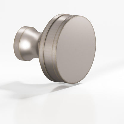 Colonial Bronze 582BB Smooth Sandwich Back-to-Back Shower Door Knob Kit, 1-1/2 in Diameter - Pewter