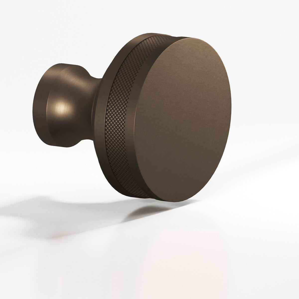 Colonial Bronze 588 Diamond-Knurled Sandwich Knob, 1-1/2 in Diameter