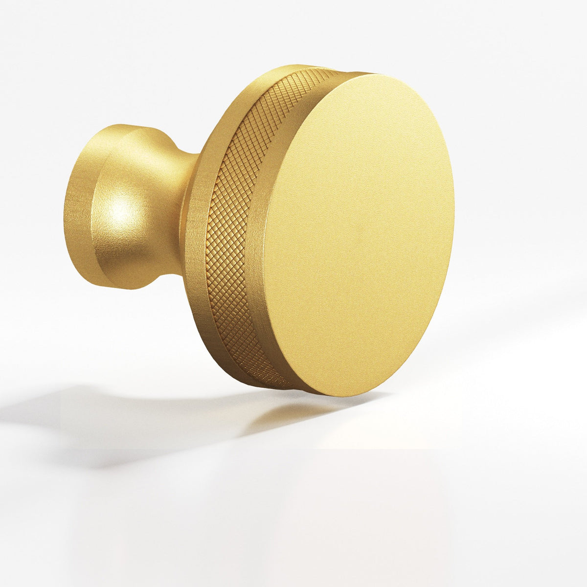 Colonial Bronze 586 Diamond-Knurled Sandwich Knob, 1 in Diameter - Frost Brass™
